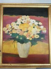 Pot fleurs peinture d'occasion  Fayence