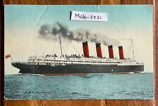 Postcard cunard rms for sale  NARBERTH