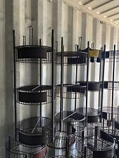 steel display storage bins for sale  Monticello