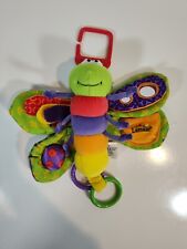 Juguete sensorial para bebé Lamaze Freddie The Firefly sonajero arrugado mariposa dientes segunda mano  Embacar hacia Argentina