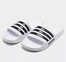 Slides de chuveiro Adidas Adilette Cloudfoam branco tamanho: 9,12 #GZ5921 comprar usado  Enviando para Brazil