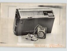 RADIO y auriculares portátiles Panasonic 1980 foto de prensa electrónica vintage segunda mano  Embacar hacia Mexico