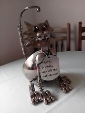 cat wine holder for sale  HINCKLEY