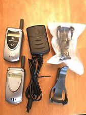 Lot Motorola V series V60 I (T) / V60i(T) - Silver AT&T Rare TDMA Flip Phone 60T for sale  Shipping to South Africa