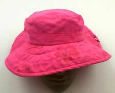 Zona de protección solar sombrero gorra para mujer talla única rosa cubo sol safari playa piscina segunda mano  Embacar hacia Argentina