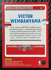 Usado, Victor Wembanyama 2023-24 Panini Donruss The Rookies Red Back RC Spurs #1 comprar usado  Enviando para Brazil