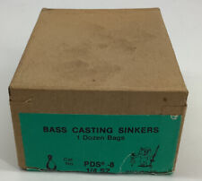 Water Gremlin PDS-8 Dipsey Swivel Sinkers 1/4 size Box Of 12 / 70 Total NIB for sale  Shipping to South Africa