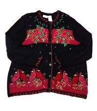 Christmas cardinal sweater for sale  Thermopolis