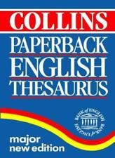 Collins paperback thesaurus for sale  UK