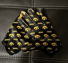 🏈 Par de Guantes Receptor de Fútbol Emitidos por el Equipo Nike Iowa Hawkeyes Talla XL #7 segunda mano  Embacar hacia Argentina