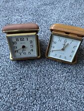 Vintage travel clocks for sale  BLACKBURN
