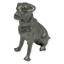 Estatueta vintage de metal fundido Jack Russell Terrier prata escavação 3” de altura comprar usado  Enviando para Brazil
