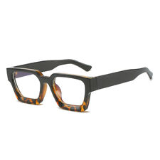 Square Thick Glasses Full Rim PC Eyeglass Frames ins Anti blue light Spectacles, used for sale  Shipping to South Africa
