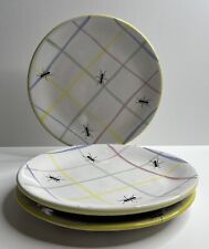Panelas vintage 8” pratos de sobremesa salada design formigas Halifax Nova Escócia conjunto de 3 comprar usado  Enviando para Brazil