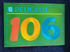 Peugeot 106 prospekt gebraucht kaufen  Vechta
