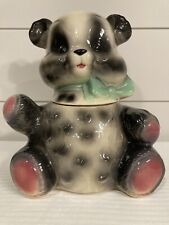 Vintage Brush Pottery Panda Cookie Jar W21 USA for sale  Conway