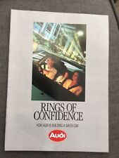 Audi rings confidence for sale  WEYMOUTH