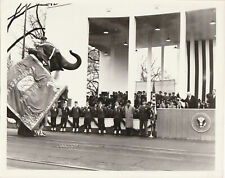 Used, Eisenhower 1957 Presidential Inauguration Parade Photo w/ Elephant and VP Nixon for sale  Shipping to South Africa