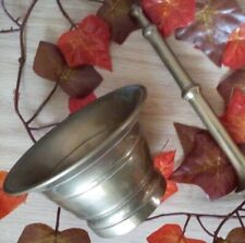 Vintage brass mortar for sale  STRATHPEFFER