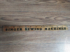Rare vintage SINGER Sewing machines advertising wooden scale made in U.S.A. for sale  Shipping to South Africa
