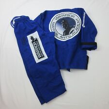 Conjunto Gameness Gi Blue Youth 000 Jiu Jitsu Guerreiro Artes Marciais Academia Uniforme comprar usado  Enviando para Brazil