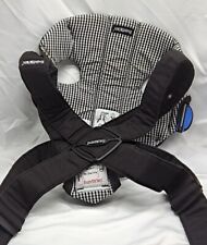 Porta-bebês Baby Bjorn preto/preto e branco algodão quadriculado recém-nascido 8-25 libras comprar usado  Enviando para Brazil