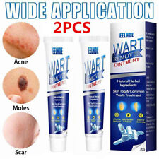 Usado, 2Stk Warzen Entfernung Haut Tag Behandlung Creme Wart Remover Warze Entferner comprar usado  Enviando para Brazil