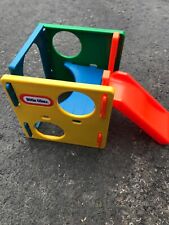 Vintage Little Tikes Dollhouse JunglE Gym  Climber Playground Cube w/Slide ~6 pc, used for sale  Shipping to South Africa