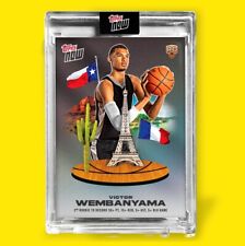 2023-24 Topps Now Victor Wembanyama CARTÃO DE NOVATO 30+/15+/5+/5+ SP Spurs #VW-4 RC comprar usado  Enviando para Brazil