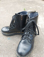 Käytetty, Dr. Martens Jadon Women's smooth Leather Platform Boots 4.5-5 UK myynnissä  Leverans till Finland