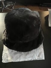 Black faux fur for sale  PAISLEY