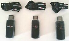LOTE de 3 dispositivos de banda ancha prepago con tarjeta aérea USB Verizon NOVATEL USB760 3G segunda mano  Embacar hacia Mexico