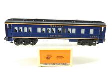 O Gauge 3-Rail Lionel 6-7230 WAB Wabash Coach Passenger Car "City Of Peru" for sale  Shipping to South Africa