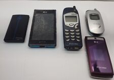 Vintage Old Cell SMART Phones Parts Restore UNTESTED Nokia Kyocera (lg.(3)  for sale  Shipping to South Africa