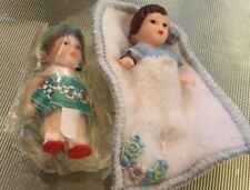 2 German Rubber Dolls Possibly By ARI Miniature Vintage for sale  MARKET RASEN