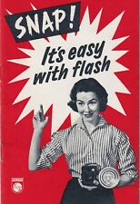 PHILIPS SNAP IT’S EASY WITH FLASH - LISTA DE PRECIOS ILUSTRADA - DÉCADA DE 1950, usado segunda mano  Embacar hacia Argentina