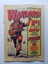 Warlord comic number for sale  BURY ST. EDMUNDS
