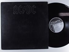 Cubierta en relieve LP AC/DC Back In Black ATLANTIC m, usado segunda mano  Embacar hacia Argentina