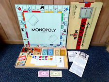1954 complete monopoly for sale  Durango