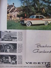 Publicité 1958 simca d'occasion  Compiègne