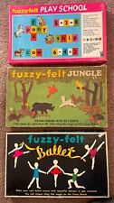 Fuzzy felt vintage for sale  Shipping to Ireland