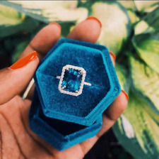Peacock sapphire engagement for sale  Truckee