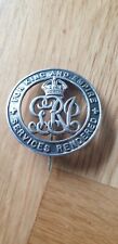 Silver war badge for sale  STOKE-ON-TRENT
