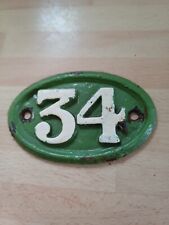 House number antique for sale  SCUNTHORPE