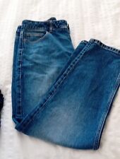 Straight blue jeans for sale  Shipping to Ireland