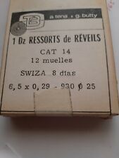 RESORTES PARA RELOJ SWIZA 8 DIAS segunda mano  Embacar hacia Argentina