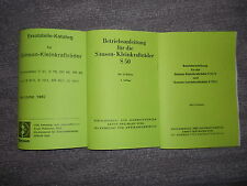 Betiebsanleitung ersatzteil ka gebraucht kaufen  Biberach a.d. Riß