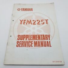 yamaha atv 225 service manual til salgs  Frakt til Norway