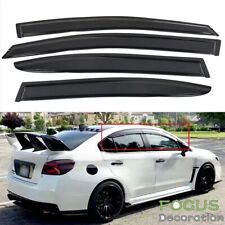 Para 2015-18 Subaru WRX STI 12-15 Impreza Slim Style viseira de janela protetor solar chuva, usado comprar usado  Enviando para Brazil