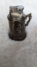 VINTAGE JJJ JAPAN METAL TANKARD TABLE LIGHTER MEDIEVAL NIGHTS, used for sale  Shipping to South Africa